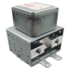 Magnetron à micro-ondes refroidi par eau 2M303H, plaque de base longue, 1080W, tube à vide industriel, protection contre la surchauffe en acier inoxydable - Product Image 1