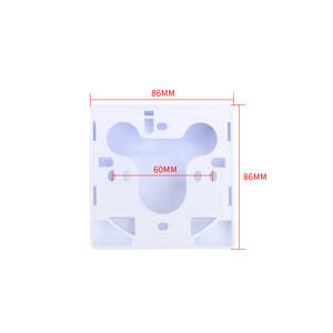 86 tipo 2 Core Desktop FTTH Roset SC fibra ottica scatola terminale da parete CATV Roseta <span class=keywords><strong>Optica</strong></span> <span class=keywords><strong>con</strong></span> 1 fibra fronte piastra WDM OTB Box - Product Image 6