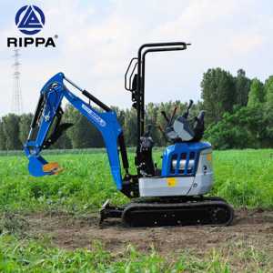 Excavadora RIPPA para Granja Minibagger Nuevo Digger de Oruga en Venta con Motor Kubota Precios de Mini Excavadora de 1 Tonelada - Product Image 4