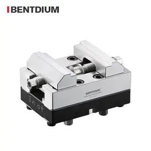 Mesin presisi perlengkapan 5-axis self centering vise untuk mesin penggilingan cnc dengan rentang penjepit 48mm G210-PRO-MINI-50