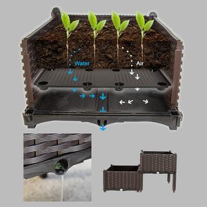 Ecologico interno/<span class=keywords><strong>esterno</strong></span> moderno impianto di impianto in polvere rivestito <span class=keywords><strong>vaso</strong></span> di <span class=keywords><strong>fiori</strong></span> di drenaggio appesa per <span class=keywords><strong>fiori</strong></span> artificiali - Product Image 5