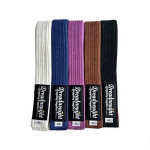 Ceinture de Jiu-Jitsu Brésilien en coton perlé de qualité supérieure, personnalisée, pour adultes et enfants, pour l'entraînement en arts martiaux - Product Image 1