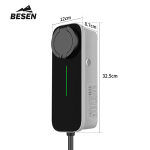 BESEN <span class=keywords><strong>Borne</strong></span> de <span class=keywords><strong>Recharge</strong></span> Murale Monophasée 32A 7 kW Type 2 AC pour Véhicules Électriques avec Application pour le Stationnement - Product Image 5