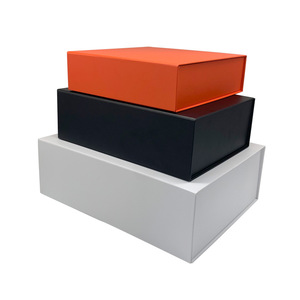 Customize Large <b>Black</b> Foldable Cardboard T-Shirt Underwear Magnetic Shipping <b>Boxes</b> for Clothes <b>Black</b> - Product Image 3