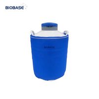 Conteneur de transport d'azote liquide BIOBASE YDS-20B-LS(6) avec couvercle verrouillable pour laboratoire médical et industriel