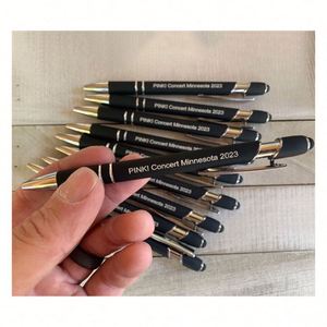 Bolígrafos Personalizados para Empresas, Bolígrafos con Logotipo Personalizado al por Mayor, Bolígrafos de Metal con Punta de Bola Impresa, Recuerdos para Fiestas, Regalos para Empresas - Product Image 1