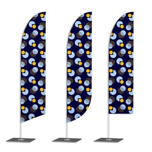 Bandera Publicitaria Personalizada para Tiendas de Agua, Bandera de Pluma, Bandera de Playa - Product Image 1