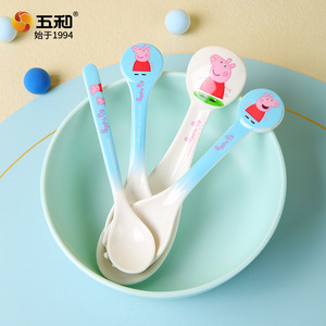Peppa Pig Children's Spoon Melamine Bpa Free 0-12 Months Feeding Spoon Baby Tableware - Product Image 1