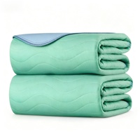 Tapis de protection réutilisable de qualité supérieure, absorbant et antidérapant, pour animaux de compagnie (chats et chiens), utilisable comme tapis de propreté lavable, tapis d'allaitement ou tapis de remplacement pour cage.