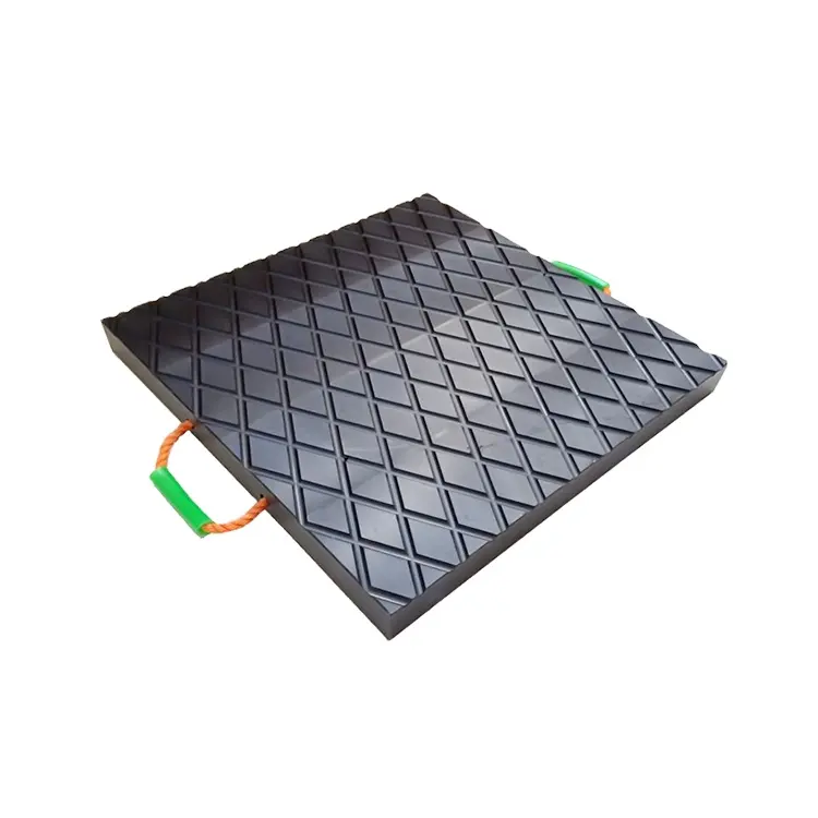 Strong durable OEM ODM outrigger pads  crane mats used for heavy lift equipment or jack leg support boards