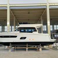 Meilleur Yacht à Moteur Flybridge 360 de 33 pieds, Cabin Cruiser, Double Moteur Yamaha 300 CV, Coque en PRV, Bateau à Prope avant, Certifié CCS CE, Prix Usine