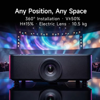 Projecteur laser DLP extérieur FLYIN ESP8000L 7700 ANSI Lumens pour grandes salles, résolution 4K UHD 16:10 WUXGA, compatible 3D, DMD intégré