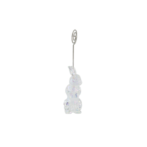 Promotion Pâques Acrylique Lapin Ornements Tag Note Clip Décoration De Table Mignon Debout <span class=keywords><strong>Message</strong></span> Photo Ami Cadeau D'anniversaire - Product Image 6