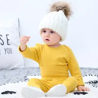 AustinBella/थोक बुटीक बच्चे को कपड़े सेट शिशु बच्चा पजामा गिरावट सर्दियों बच्चे अंडरवियर कपड़े सूती कपड़े