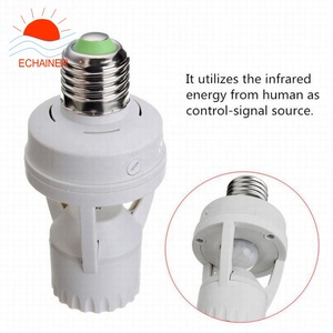E27 to E27 Sensor <strong>Socket</strong> Lamp Holder Plug <strong>Socket</strong> Switch Base Led Bulb <strong>Light</strong> - Product Image 4