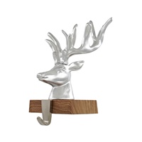 Porte-collations en alliage de zinc de haute qualité, prix d'usine, design personnalisé pour décorations de Noël