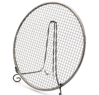 Nouvelle arrivée : grille de barbecue rectangulaire avec poignée, antiadhésive, pour grillades de poisson et de viande, camping, design personnalisé