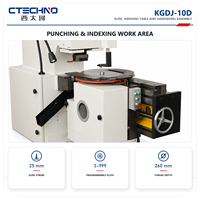 Máquina de Punzonado Servoindexadora CTECHNO para Piezas Circulares y Laminaciones de Estator y Rotor de Motor con Procesamiento de Ranuras CNC