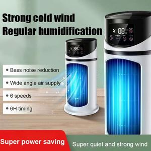Mini Enfriador de Aire Evaporativo Eléctrico con Diseño sin Aspas, Enfriamiento Rápido en 3 Segundos y Temporizador para Uso en Automóviles y Dormitorios - Product Image 2