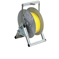 Carrete de cable XLR CAT6 de extensión multinúcleo de energía eléctrica de servicio pesado Rodillo de soporte de tambor Ethercon Powercon para redes 4G y 3G