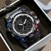 Montre numérique étanche avec alarme, best-seller pour le commerce international, idéale pour les étudiants du collège/lycée et les activités sportives en extérieur