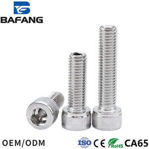 M4*5 M4*6 M4*8 50pcs 304 Stainless Steel Inner <strong>Hexagon</strong> <strong>Screw</strong> Cylindrical Head Bolt <strong>Hex</strong> Socket Head Bolts - Product Image 2
