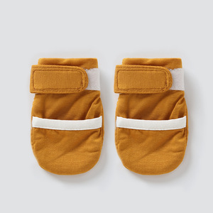 100% coton bambou respirant bébé pas de rayures mitaines rester sur enfant <span class=keywords><strong>en</strong></span> bas âge gants pour garçons filles nouveau-né 0- 12 M - Product Image 4