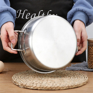 Chef Meis Stainless Steel Mini Hot Pot 1.5L Induction Compatible Single Serving Soup Pot With Lid For Shabu Shabu Noodle Cooking - Product Image 2