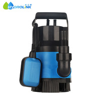 Pompe à eau sale submersible électrique portable en plastique au meilleur prix avec interrupteur à flotteur pour l'arrosage des jardins domestiques