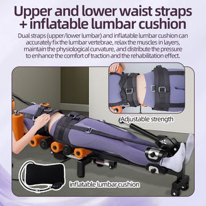 Dispositivo di Trazione Spinale Elettrico Portatile Multifunzionale - Letto Ortopedico Regolabile per Correzione Cervicale e Lombare con Comfort - Product Image 4