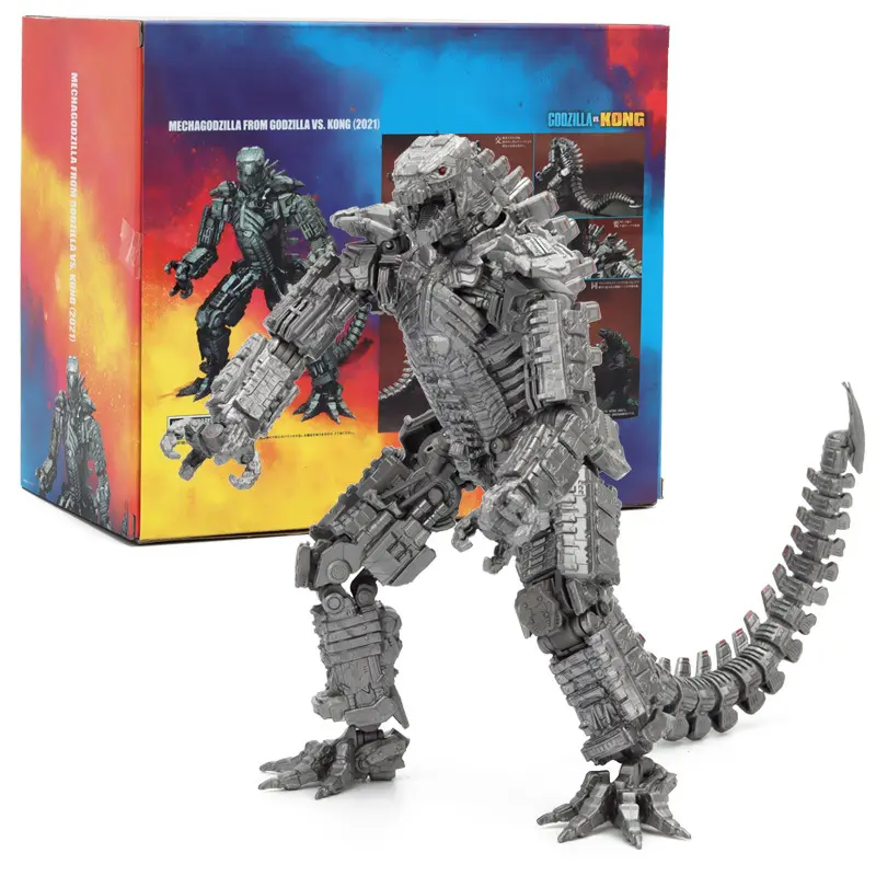 New products Mechagodzilla PVC home decor Toy Figure Statues Gift set Action Figures