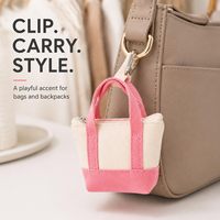 Dompet Koin Kecil Lucu dengan Logo Custom, Tas Kanvas Mini, Gantungan Kunci, Dompet Zipper, Kantong Uang Receh Mini untuk Koin, Kartu Kredit, Kunci, dan Earphone