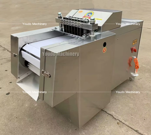 Machine à découper la viande en dés, machine à couper le poulet et le porc en cubes, machine à découper le poulet, machine à trancher le poisson – Vente directe usine Chine - Product Image 5