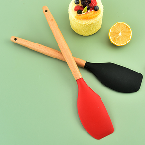 Cấp thực phẩm <span class=keywords><strong>Silicone</strong></span> Baking thìa với tay cầm bằng gỗ <span class=keywords><strong>Silicone</strong></span> mứt rải Kem <span class=keywords><strong>scraper</strong></span> đồ nấu nướng <span class=keywords><strong>Silicone</strong></span> thìa - Product Image 6