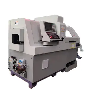 JS-326 China torno cnc de alta precisão com dmg mori seiki cama inclinada e guia linear torno cnc