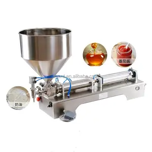 Hair mask Conditioner Paste Filling Machine/Semi-automatic Nutrient Solution And Mouthwash Filling Equipment