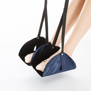 Footrest <b>Hammock</b> Nylon Adjustable Straps For Travel Plane Train Office Use Multicolor 128g - Product Image 5