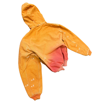 Fabricant de vestes personnalisées, veste de travail en toile de canard vintage usée, veste à capuche pour homme