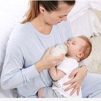 Biberon bébé en verre anti-flatulence lait maternel sens sucette ne déborde pas tasse d'eau avec paille à valve