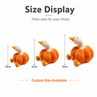 Peluche personnalisée en forme d'oie, anti-stress, en tissu ultra doux, fabrication OEM/ODM, poupée de personnage en peluche pour IP originales, directement de l'usine