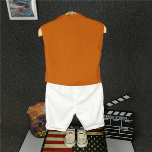 สินค้าขายดีในจีน ชุดเสื้อกล้ามเด็กผู้ชายดีไซน์ใหม่สไตล์เกาหลี - Product Image 4