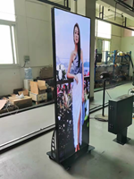 Extérieur Imperméable P1.86 P2.5 Led Affiche Affichage Portable Publicité Led Cadre Floorstanding Pleine Couleur Led Écran