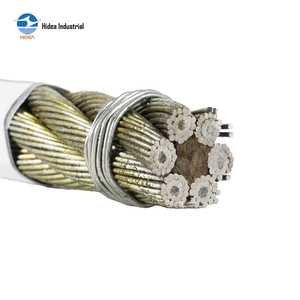 Câble métallique non galvanisé HIDEA, spécification fédérale RR-W-410, 6*24+7FC, 6*12+7FC, électrogalvanisé, amélioré pour l'industrie de l'acier et des charrues - Product Image 1