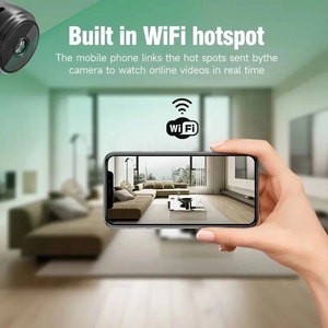 <span class=keywords><strong>Mini</strong></span> Cámara <span class=keywords><strong>A9</strong></span> con Batería Recargable de 200mAh, Visión Nocturna WiFi, Control Remoto de Largo Alcance, Grabadora de Voz Inalámbrica, Video - Product Image 5