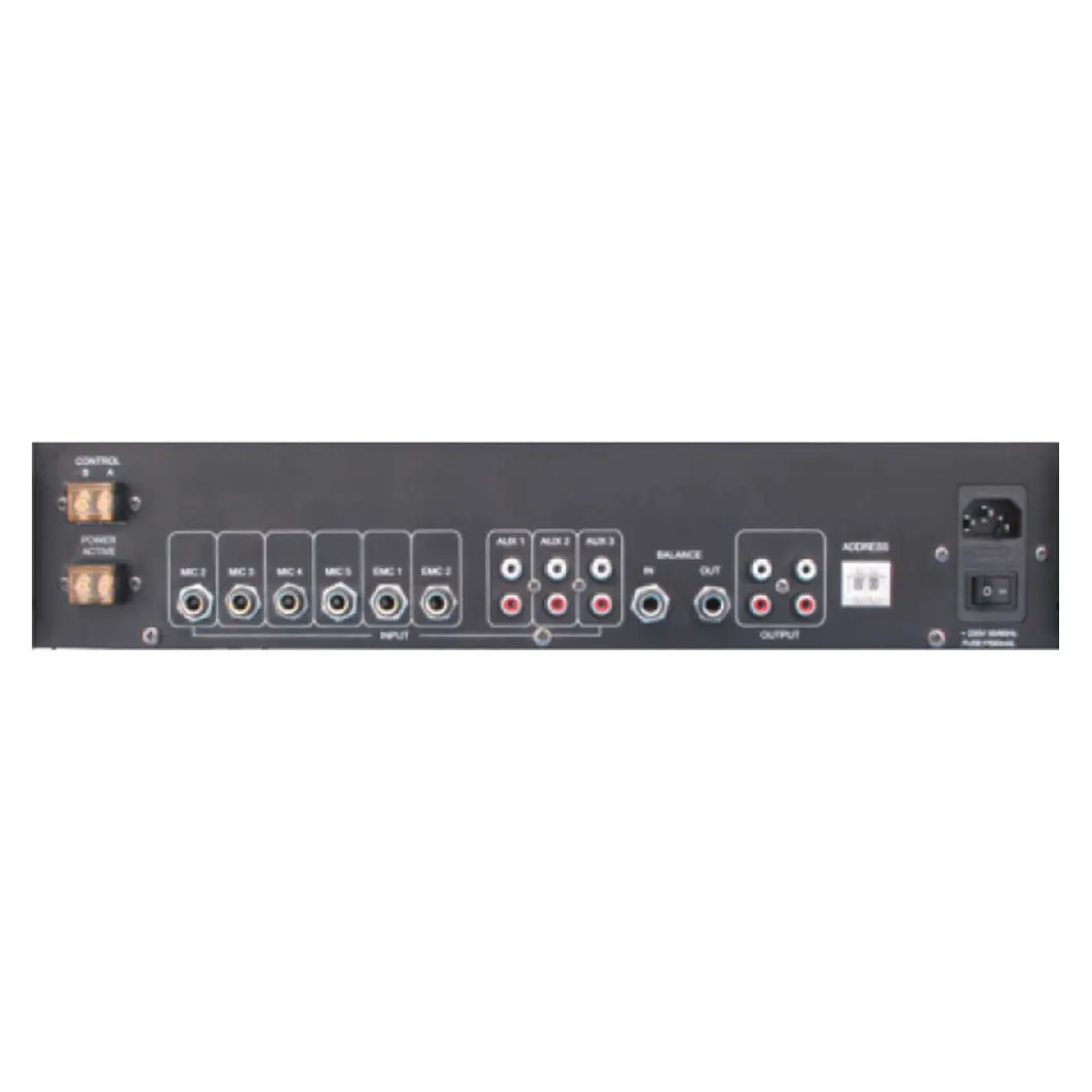 Digitale Pa Controles Pre-Versterker Met 7-Band Equalizer En Bas En Treble Aanpassing