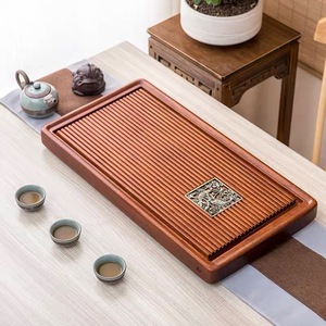 Rosewood <b>Tea</b> <b>Tray</b> Solid Wood Large Size Durable For Kung Fu <b>Tea</b> Set Home Use - Product Image 2