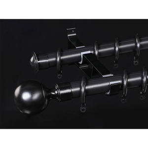 Asta per Tenda da Bagno di Lusso in Alluminio Moderna Regolabile con Doppio Supporto Espandibile - Product Image 4