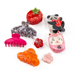 YIYI Fermagli per Capelli Personalizzati in Acetato, Vari Tipi di Clip, Ornamenti per Capelli e Forcine Basati sulle Tue Idee. - Product Image 1