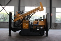 Usine chinoise forage de puits d'eau de 200 mètres plate-forme de forage minier à haute efficacité