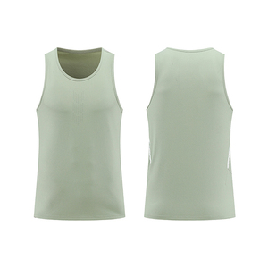 เสื้อกล้ามคอกลมผ้าไหมน้ำแข็งสำหรับผู้ชายและผู้หญิง แห้งเร็ว ระบายอากาศได้ดี เหมาะสำหรับวิ่งมาราธอน บาสเกตบอล และการฝึกซ้อมในฤดูร้อน - Product Image 2